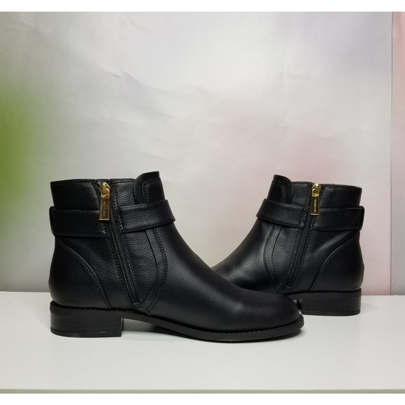 Michael Michael Kors Women's Jilly Ankle Boots Brand New Size 7.5 Black NWT - Picture 2 of 9